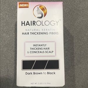 Hairology Hair Thickening Fibers Natural Keratin